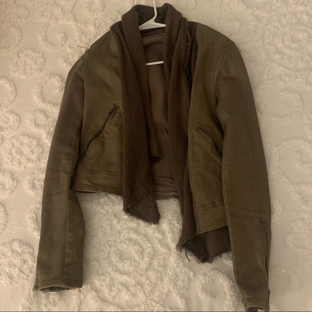 Free people cropped jacket